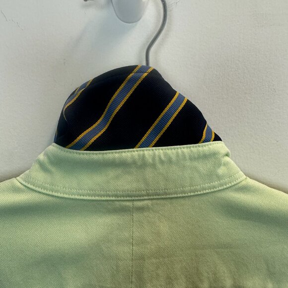 Rugby Ralph Lauren OCBD Button Down Shirt Green Size 2 - Picture 9 of 12